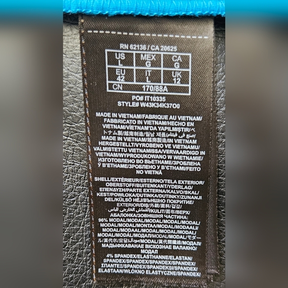 Sexy Turquoise Guess Dress - Picture 6 of 7